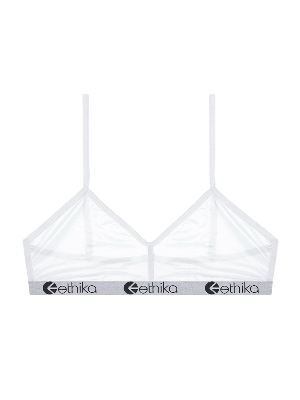 Ethika Women's Premium Sheer - White Size L